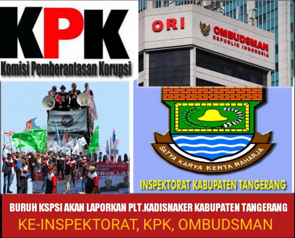 Kecewa Kepada PLT Kadisnaker, Buruh Ancam Kepung Kantor Bupati Dan Melaporkan Kepada Ombudsman Dan KPK!!!