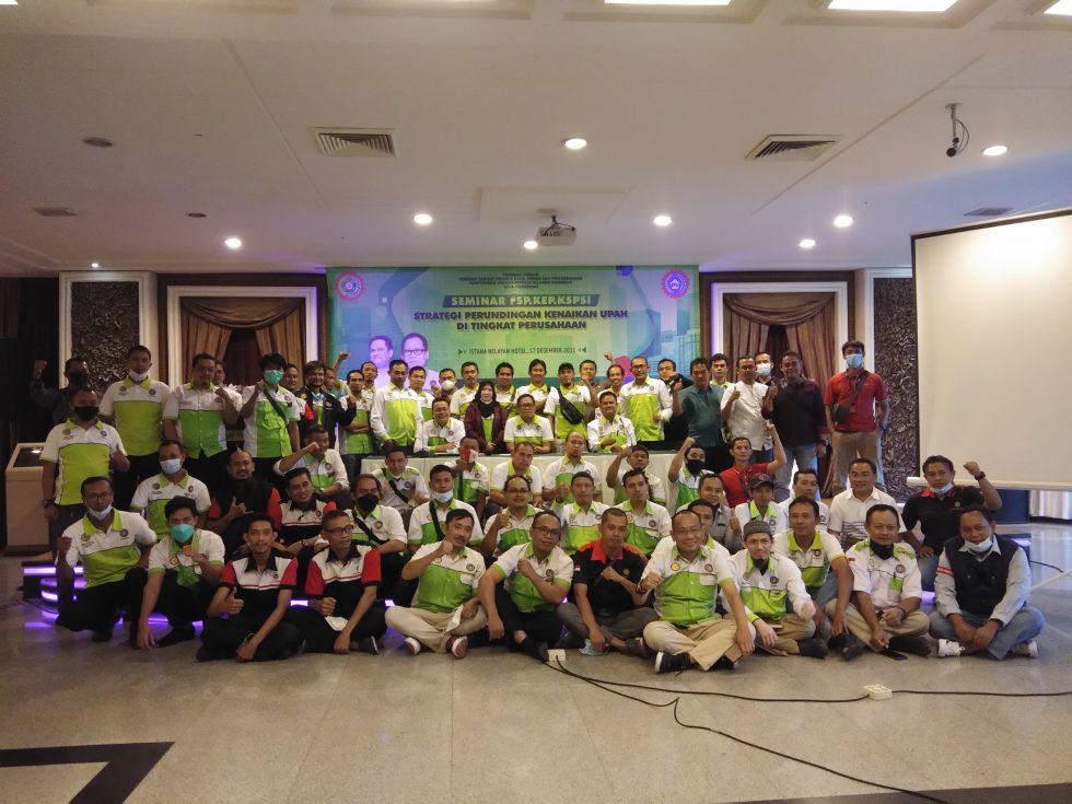 FSP.KEP.KSPSI Lakukan Penguatan Kapasitas SDM Pengurus; Seminar “Strategi Perundingan Kenaikan Upah Di Tingkat Perusahaan”